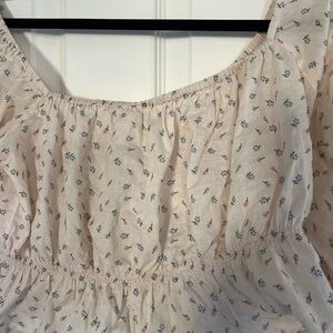 Christy Dawn cropped blouse